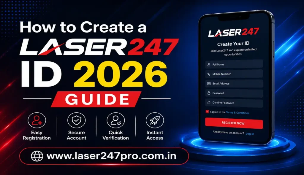 How to Create a Laser247 ID 2026 Guide