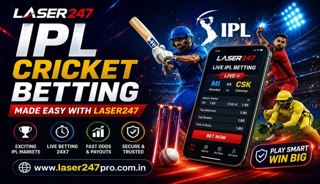 IPL Cricket Betting Made Easy with Laser247