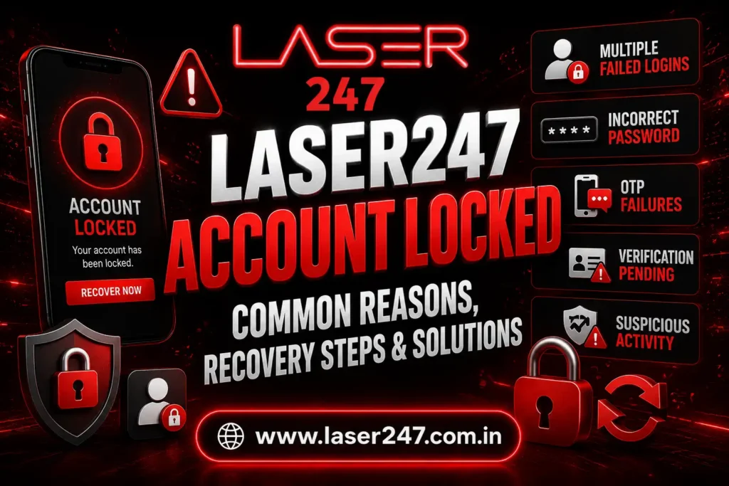 Laser247 Account Locked – Common Reasons, Recovery Steps & Solutions