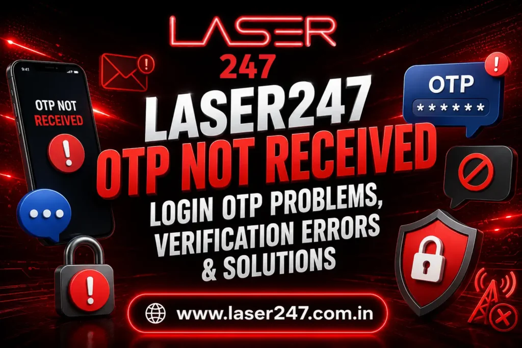 Laser247 OTP Not Received – Login OTP Problems, Verification Errors & Solutions