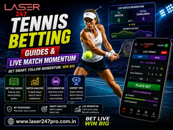 Tennis Betting Guides & Live Match Momentum