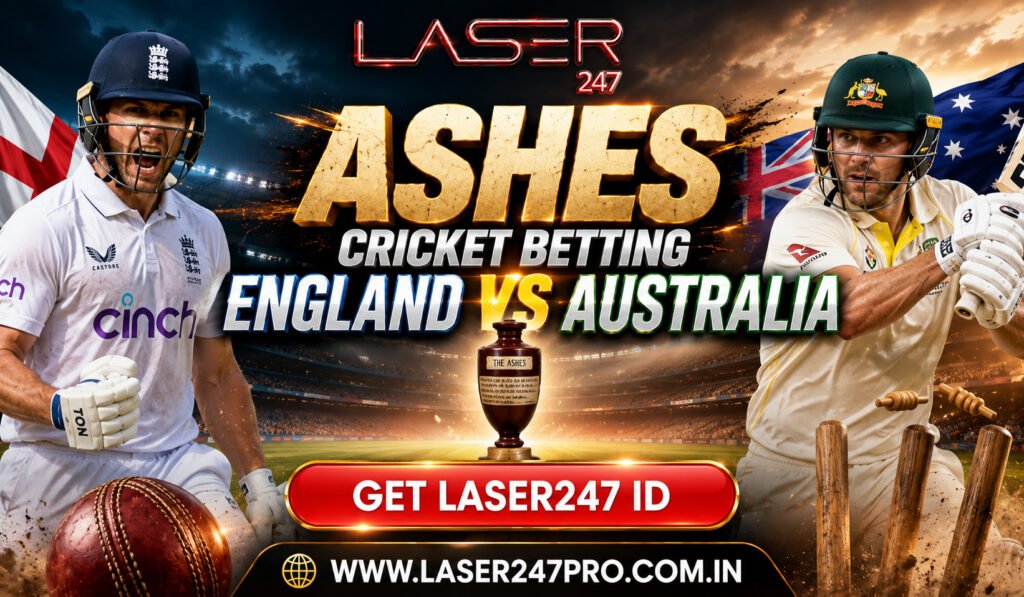 Laser247 Ashes Cricket Betting England vs Australia